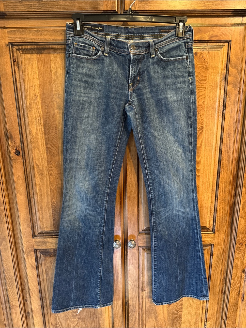 Citizens of Humanity Ingrid Stretch Low Rise Flair Jeans